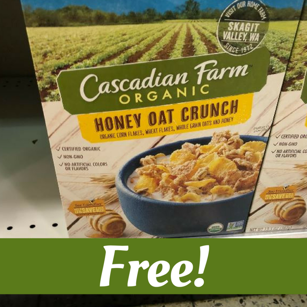Cascadian Farm Coupons Free Organic Cereal Southern Savers