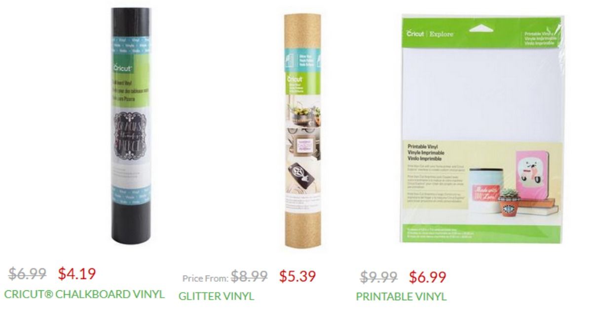 Cricut Chalkboard Vinyl for 4.19 & More Southern Savers