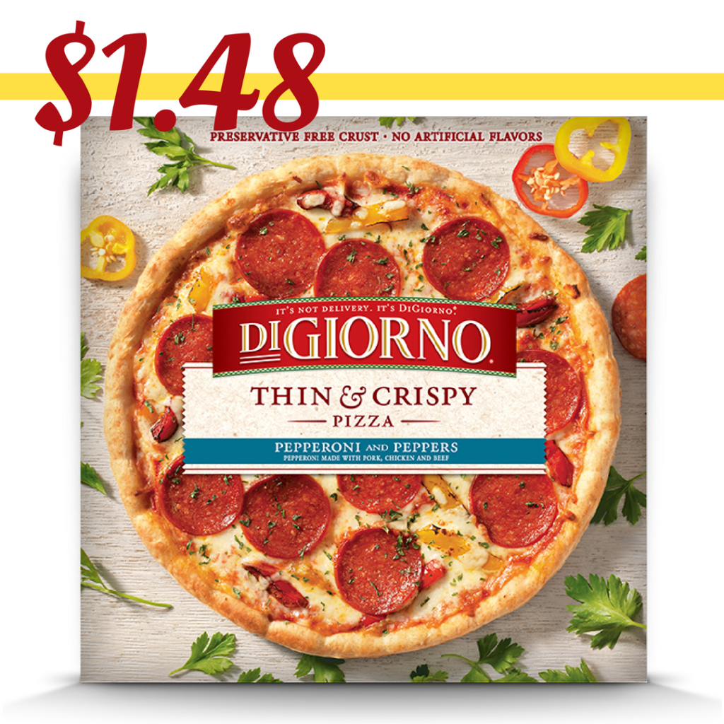 DiGiorno Coupon Make Thin &amp; Crispy Pizza 1.48 Southern Savers