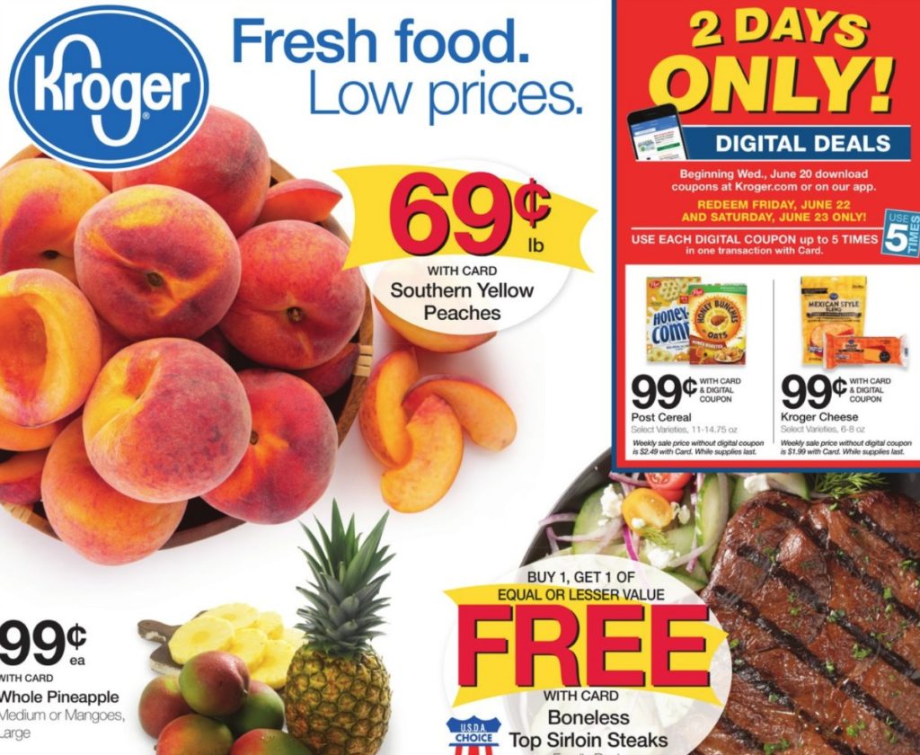 Organic Yellow Peaches, 1 ct - Kroger