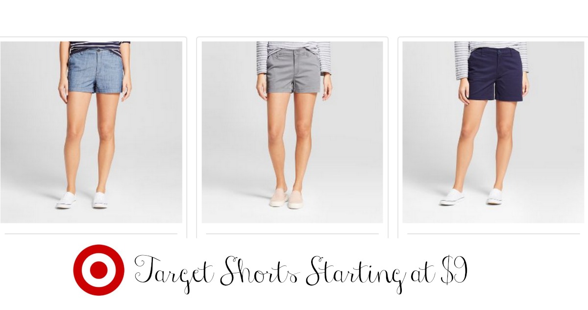 Target Women's Shorts Starting at 9 Southern Savers