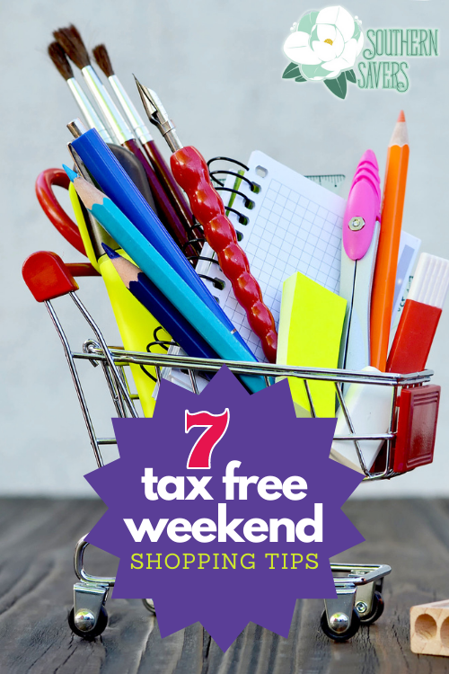 Most states are running tax free weekends this week or next week! Here are 7 tax free weekend shopping trips to get the best bang for your buck!