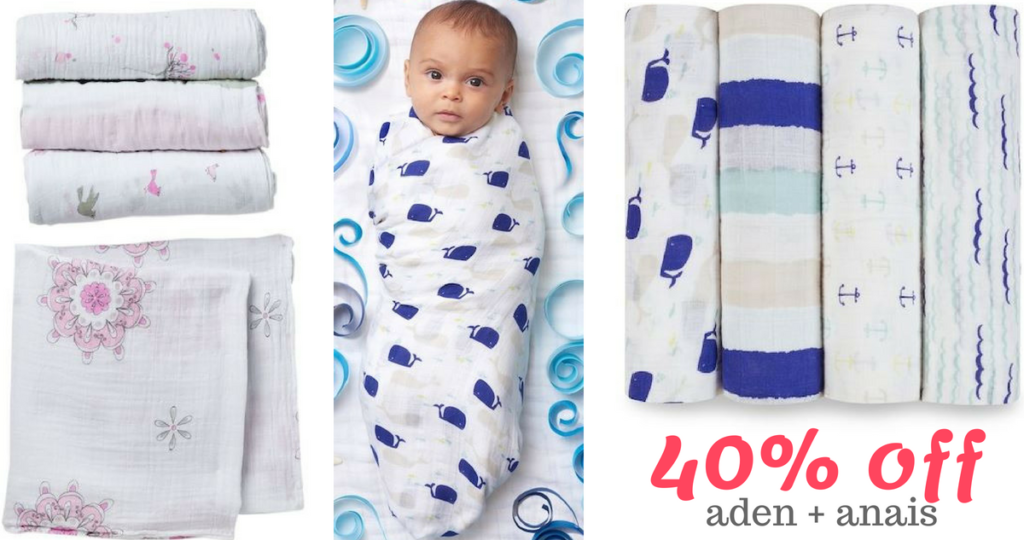 Nordstrom Rack 40 off Aden + Anais Swaddles Southern Savers