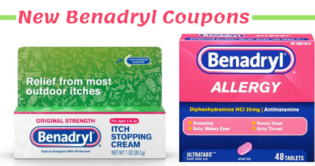 Benadryl Coupons | Makes Topical Cream 69¢ :: Southern Savers