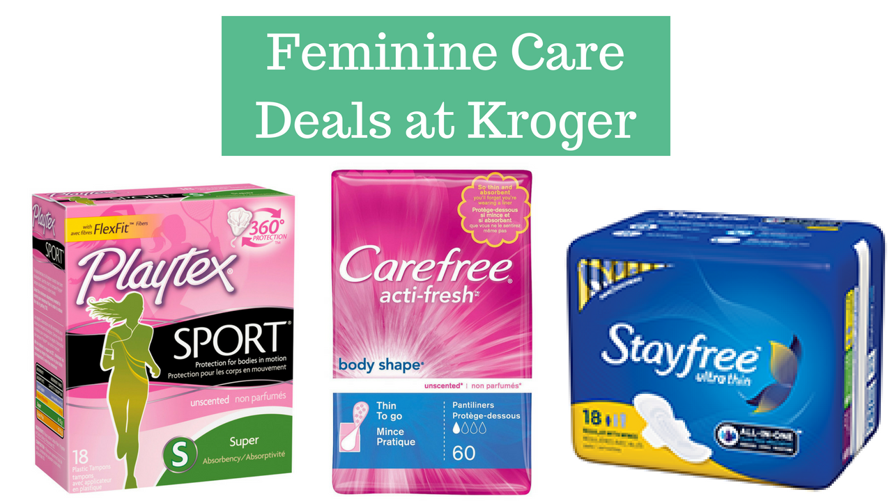 Feminine Care 99¢ or Less at Kroger! Southern Savers