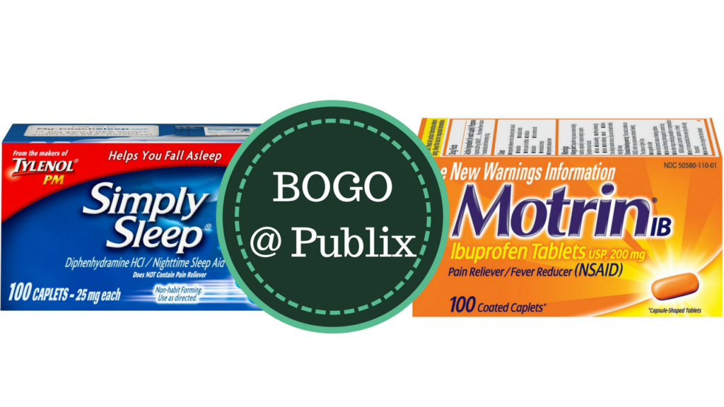Tylenol And Motrin Coupons Bogo At Publix Southern Savers