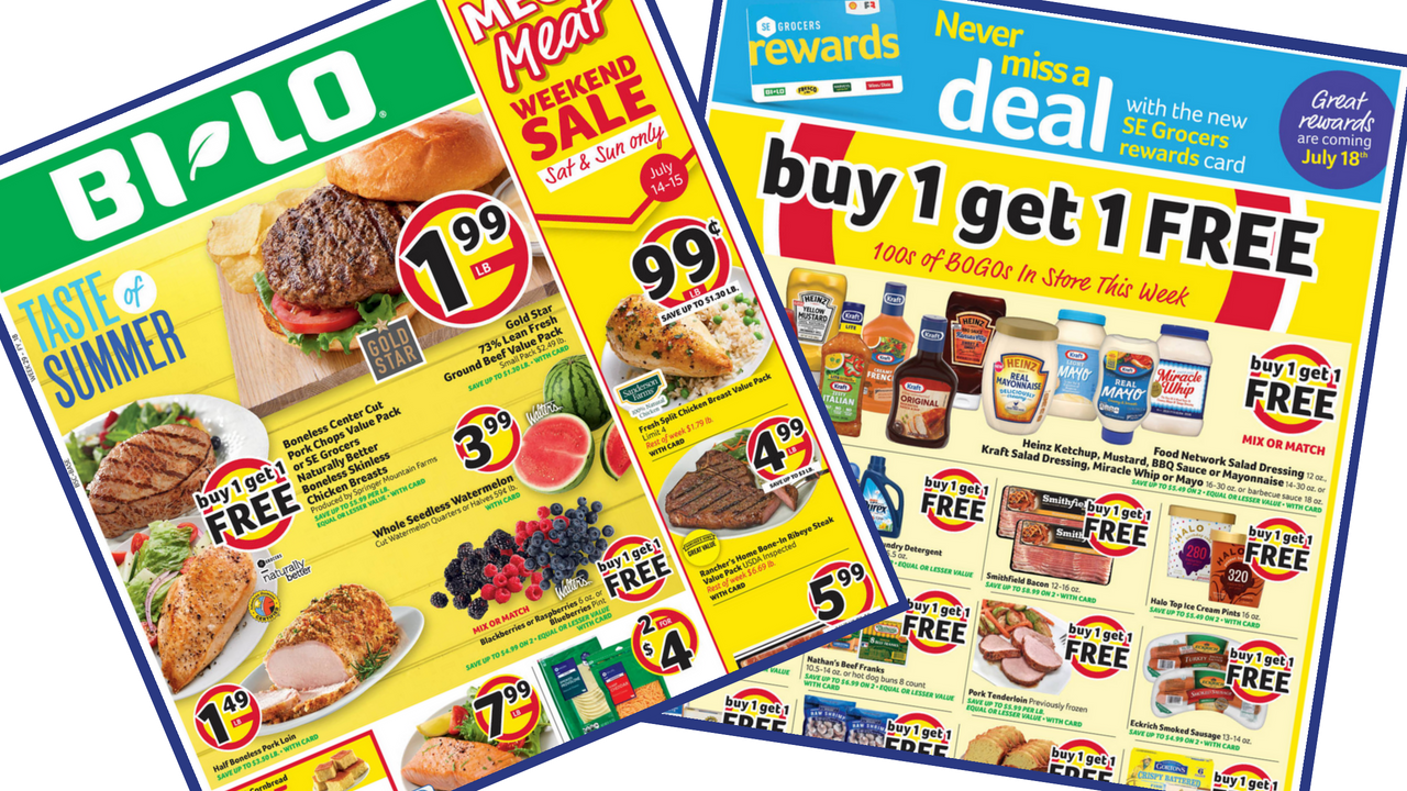 Bi-Lo Ad: 7/11-7/17 | Lots of Items Less Than $1 :: Southern Savers
