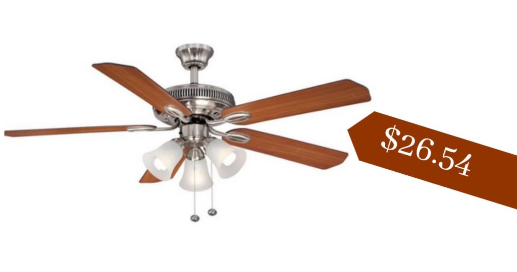 Hampton Bay Glendale Ceiling Fan For 26 54 Southern Savers