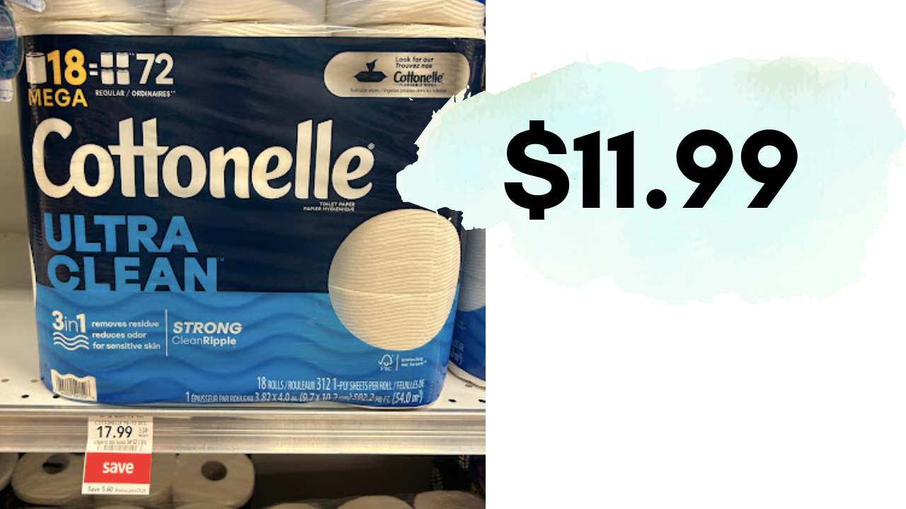 Get Cottonelle 18-ct Bath Tissue for Just $11.99 :: Southern Savers