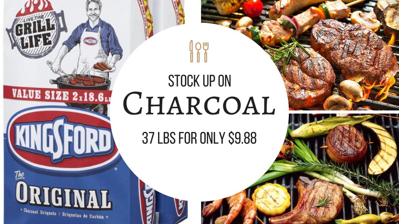 37 lbs of Kingsford Charcoal for 9.88 Southern Savers