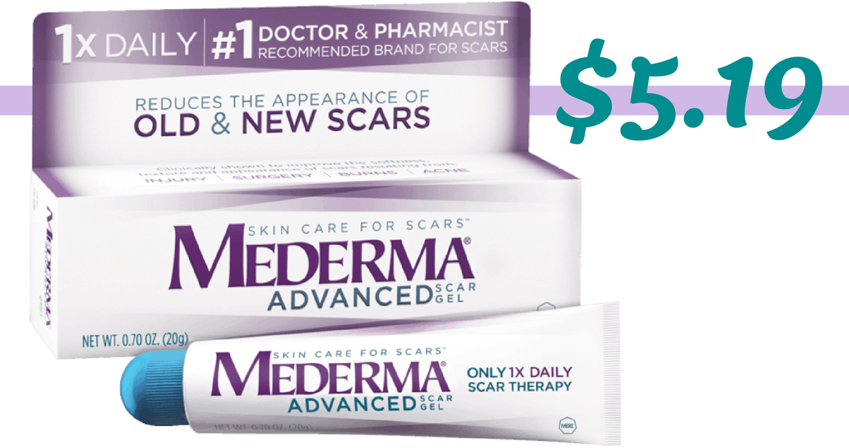 Mederma Coupon Makes Advance Scare Gel 5.19 Southern Savers