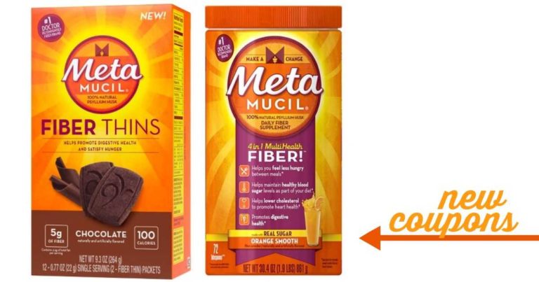 New Metamucil Coupons | Save on Fiber Thins &amp; More at Target ...