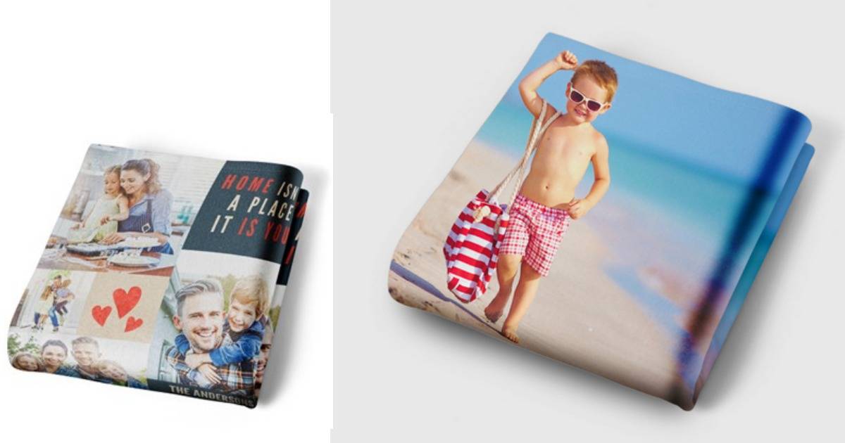 photo fleece blanket