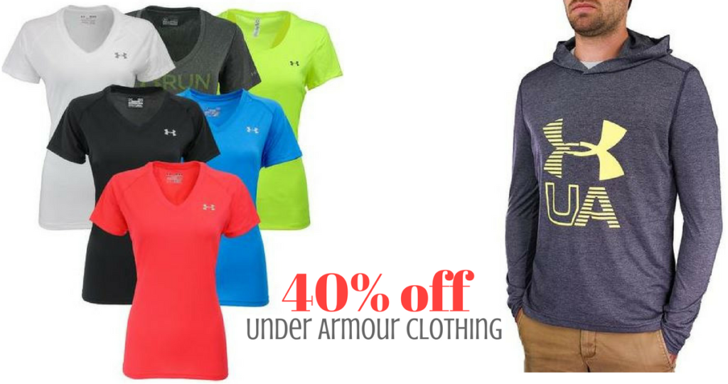 Proozy Coupon Code Extra 40 off Under Armour Clothing Southern Savers
