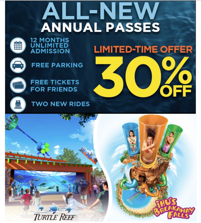 SeaWorld San Antonio 30 off Annual Passes Sale Southern Savers
