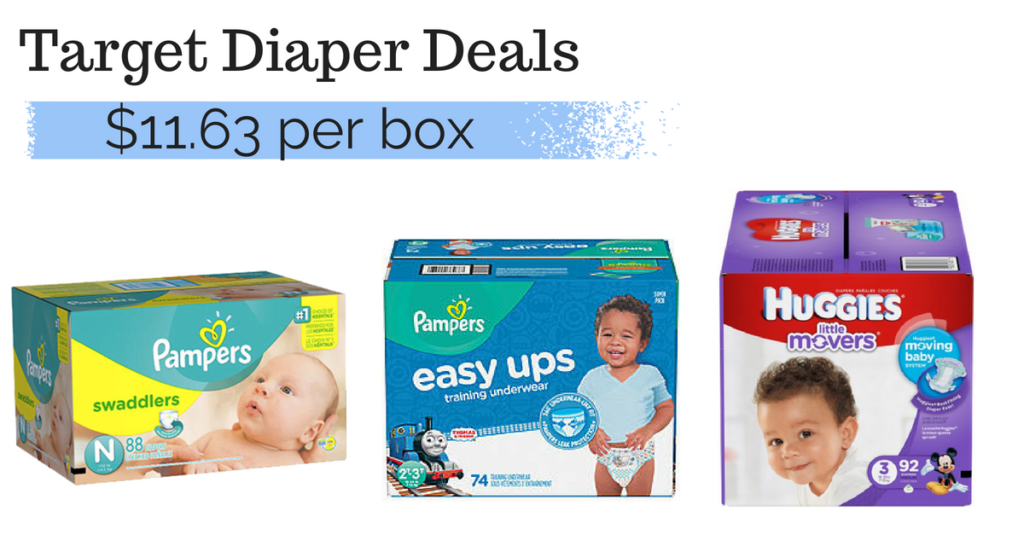 pampers diapers at target