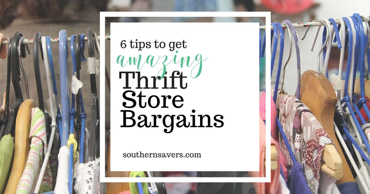6 Tips to Get Amazing Thrift Store Bargains Southern Savers