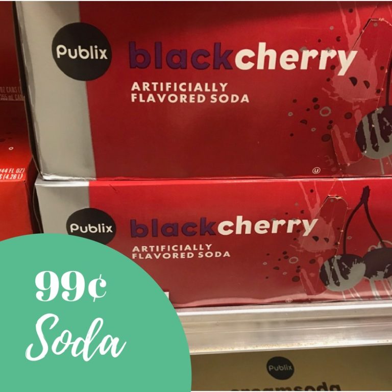99¢ Soda 12 Packs at Publix Last Chance Southern Savers
