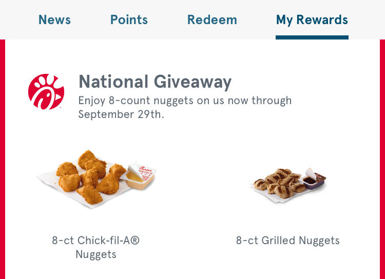 ChickFilA Coupon Get Free Nuggets! Southern Savers