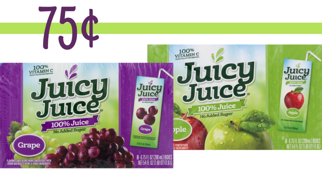 Target Deal 8 Pack Juicy Juice for 75¢ Southern Savers