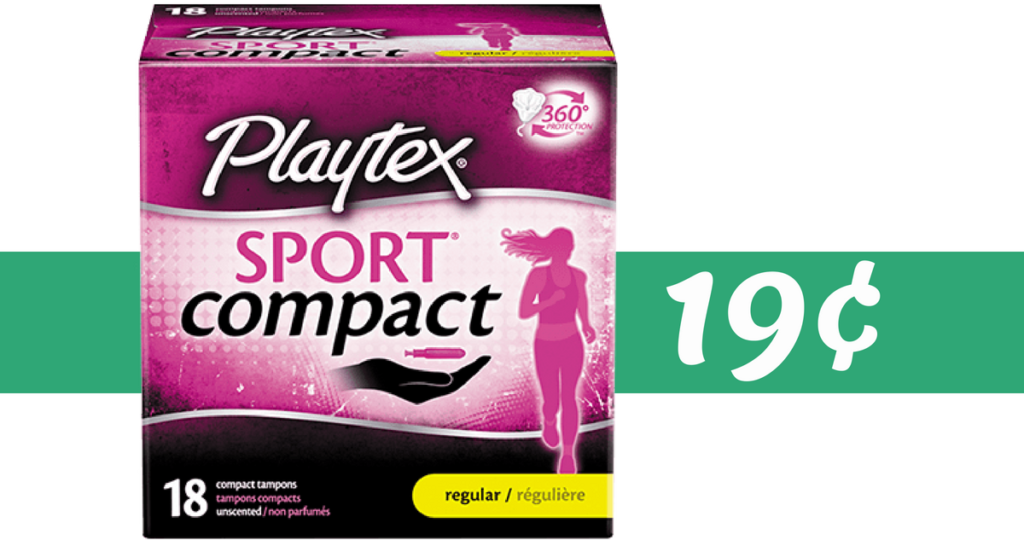 Playtex Coupon | Makes Sport Compact Tampons 19¢ :: Southern Savers