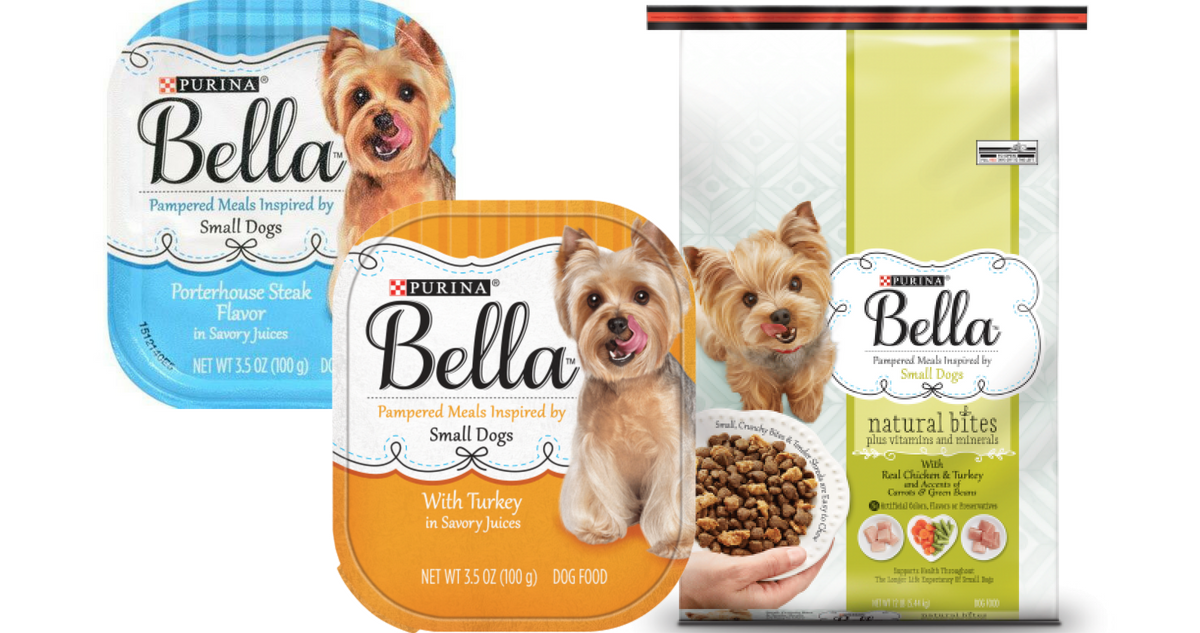 purina dog food bella