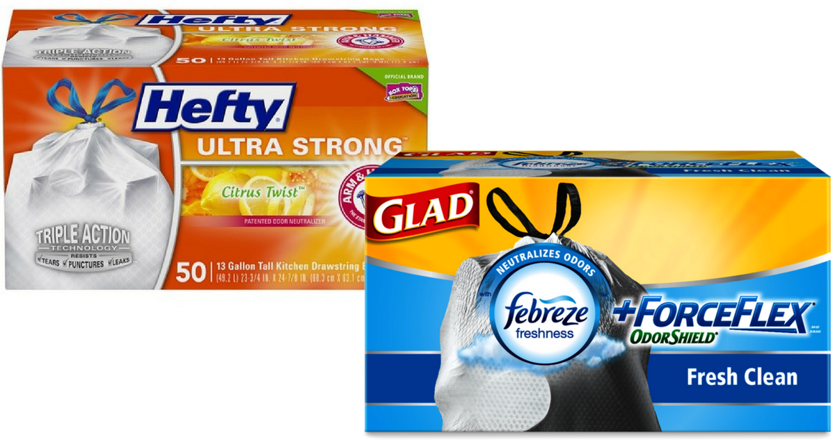 Target Trash Bag Deals | Save on Glad & Hefty :: Southern Savers