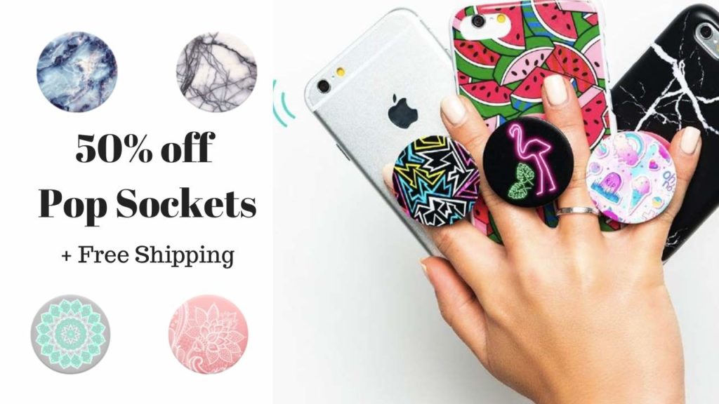 50 off Pop Sockets + Free Shipping! Southern Savers