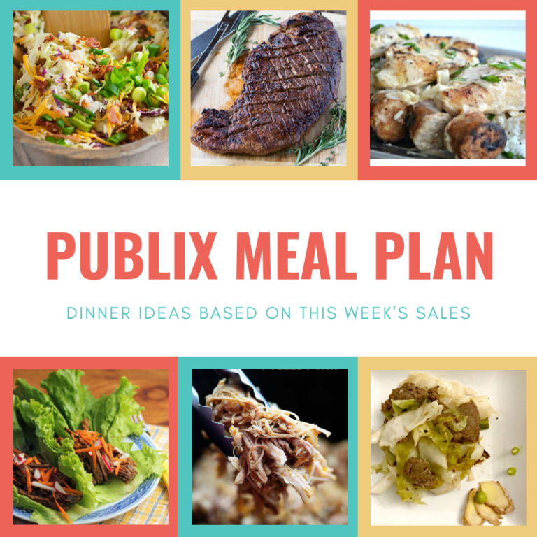 Our Meal Plan This Week (following Keto & Publix Sales) Southern Savers