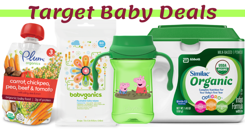 Target Baby Deals Save on Similac, Babyganics, Playtex & More