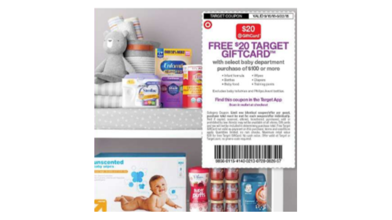 Target Gift Card Offer Hot Deals on Baby Food and Diapers! Southern