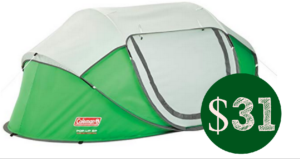 Coleman 2-Person Pop-Up Tent for $31 Shipped :: Southern Savers