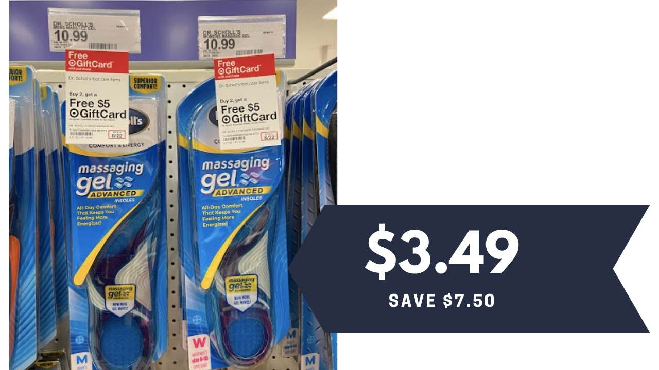 target dr scholls inserts