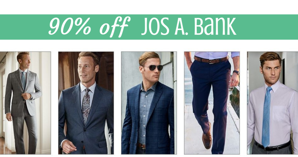 Jos. A. Bank up to 90 off + Free Shipping Southern Savers