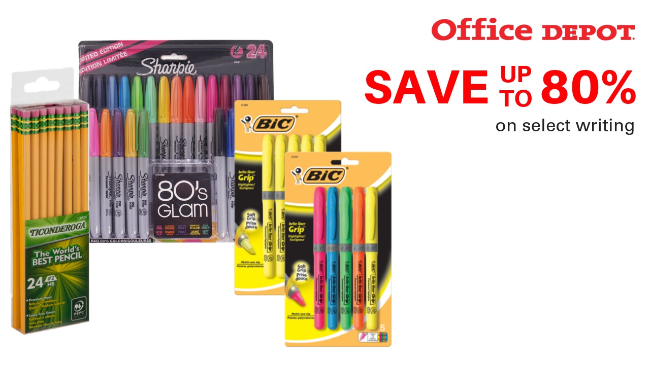 Office Depot School Supply Clearance Online - Items Starting at 25¢! ::  Southern Savers