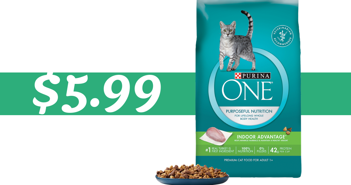 Purina One Coupon | Makes Cat Food $5 