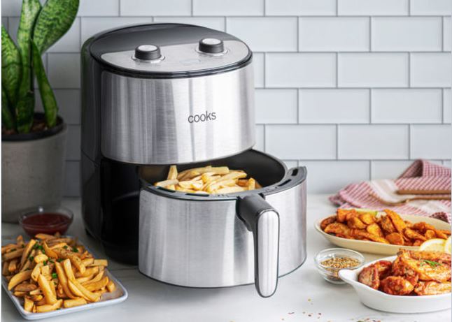 cooks stainless steel air fryer