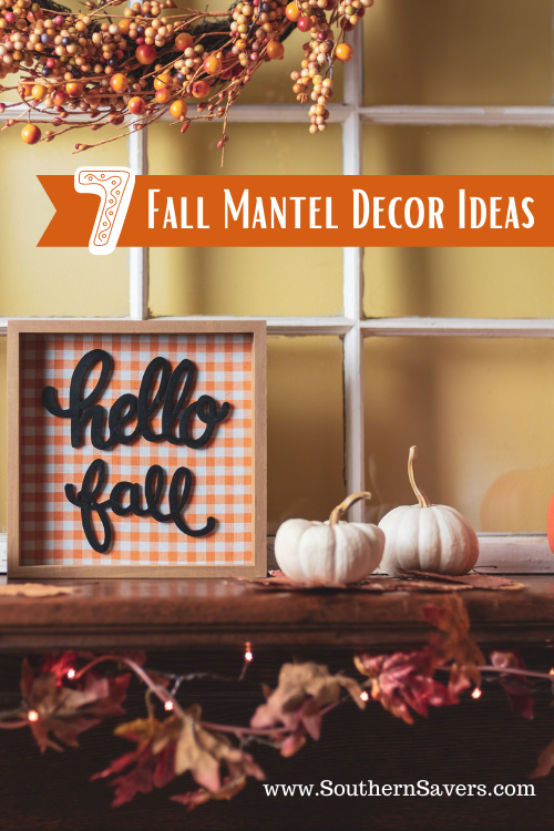 Change up the living room and get ready for fall (and Thanksgiving) with some great and easy fall mantel decor ideas. Use items you already have at home!