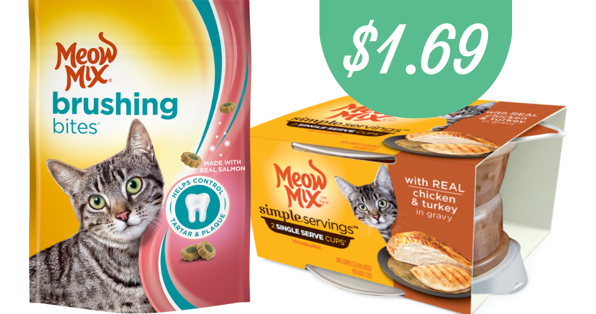 Meow Mix Coupons | Makes Cat Food $1.69 