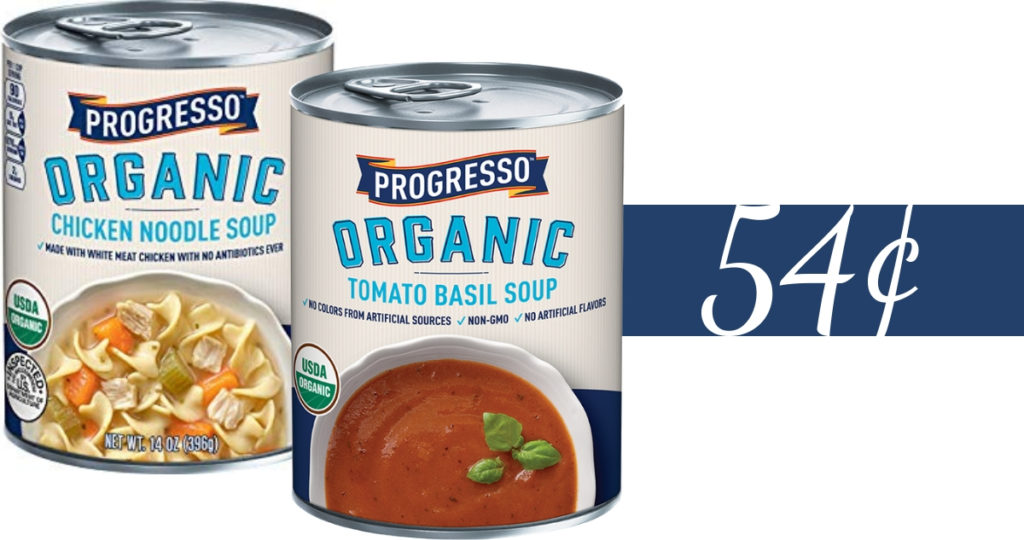 Progresso Coupon | Makes Organic Soup 54¢ :: Southern Savers