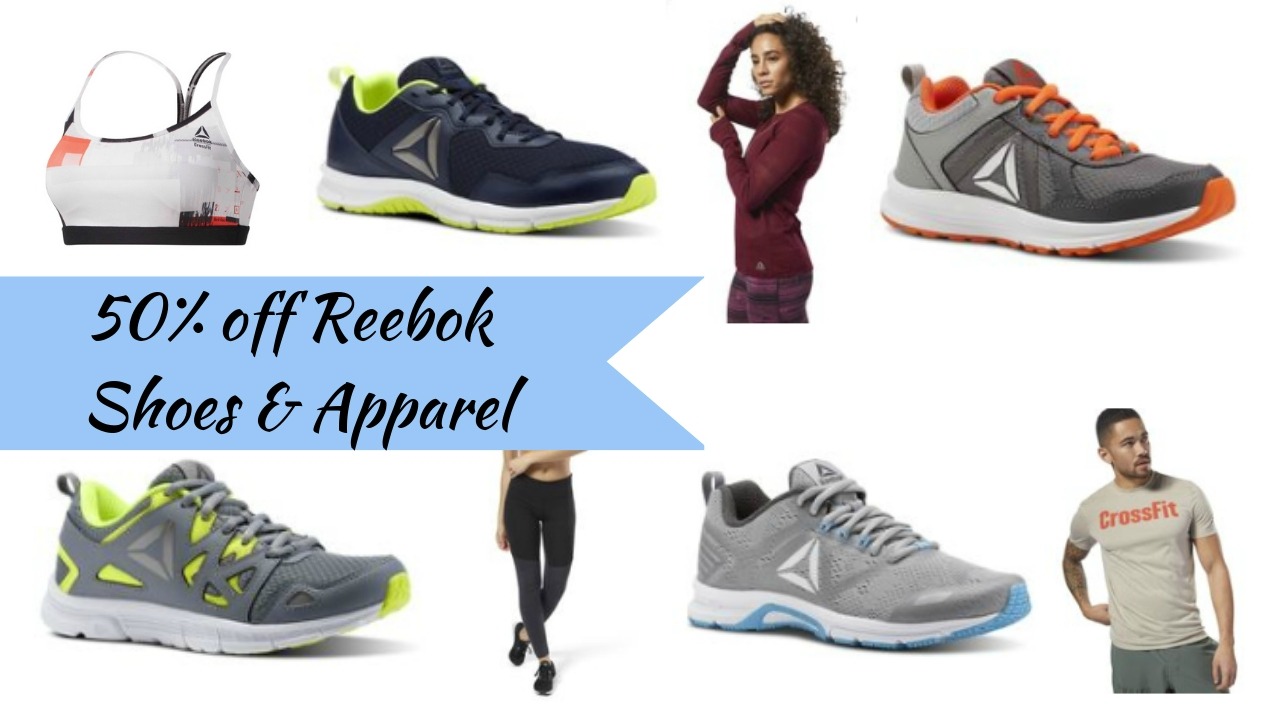 reebok shoes 50 percent off