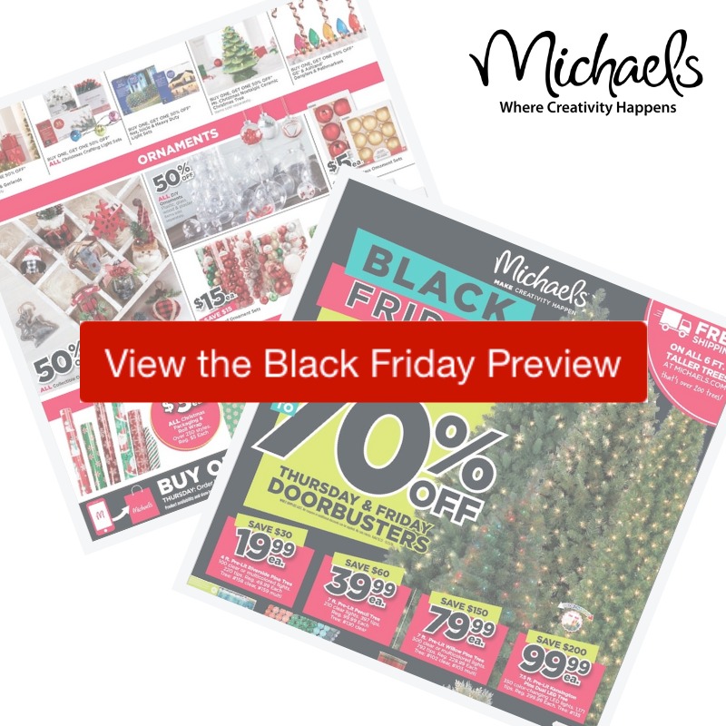 2018 Michael's Black Friday Ad :: Southern Savers