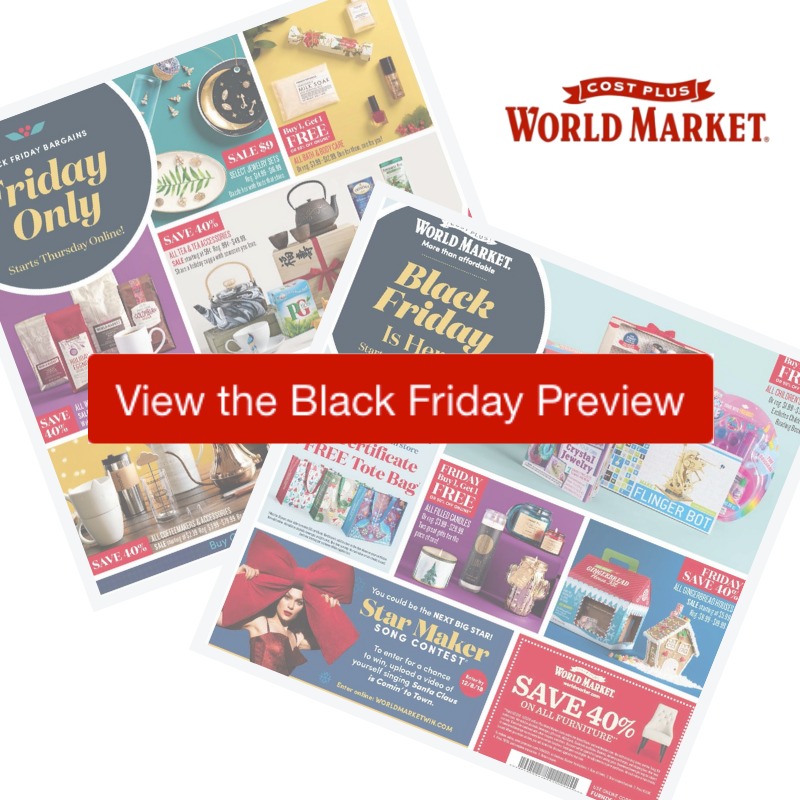 2018 World Market Black Friday Ad :: Southern Savers