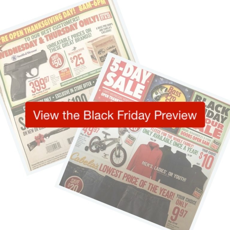 2018 Bass Pro Black Friday Ad Southern Savers