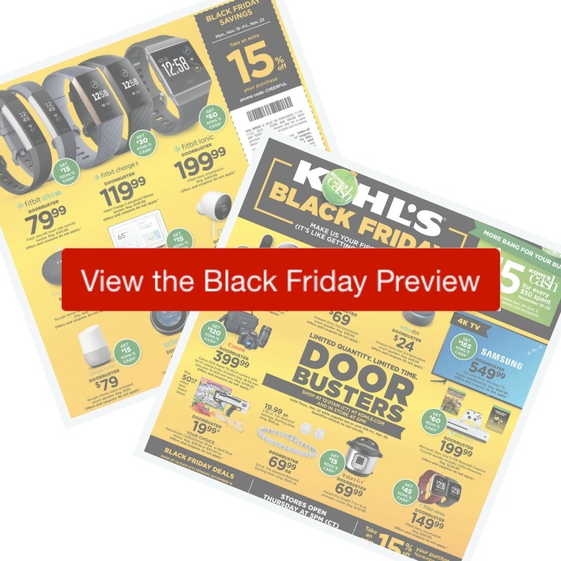 2018 Kohl&#39;s Black Friday Ad :: Southern Savers