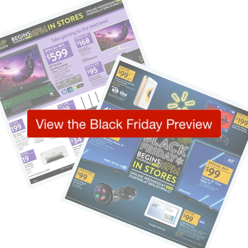 2018 Walmart Black Friday Ad :: Southern Savers