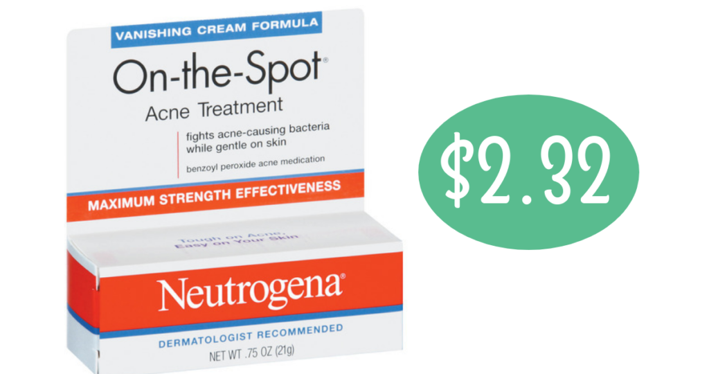 Target Deal Neutrogena Acne Treatment for 2.32 Southern Savers