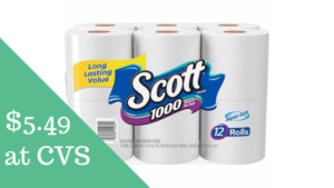 Scott Bath Tissue | $5.49 Per Pack at CVS :: Southern Savers