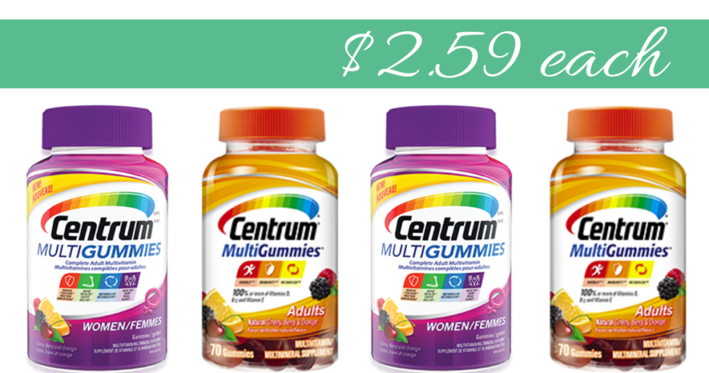 Centrum Vitamins Coupon | Makes it $2.59 :: Southern Savers