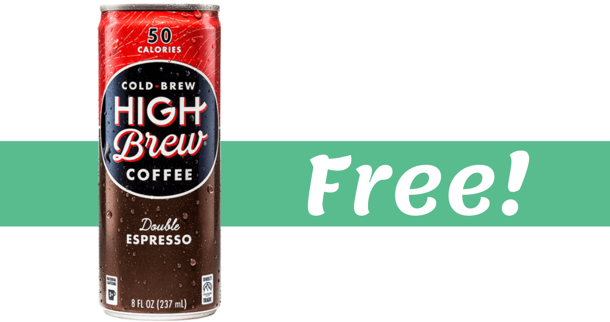 Kroger eCoupon High Brew Cold Brew Coffee for Free! Southern Savers
